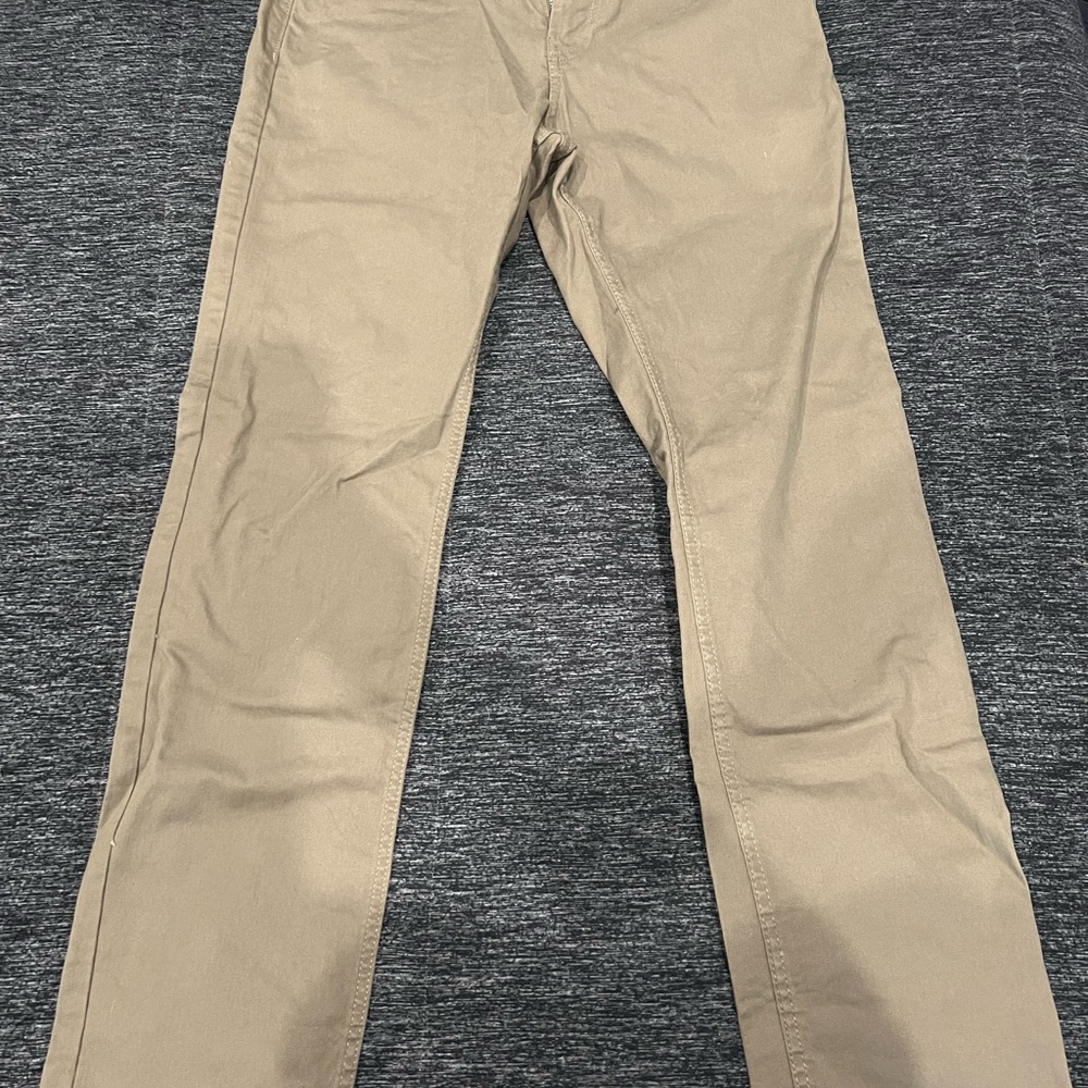H&M light forest green jeans regular fit